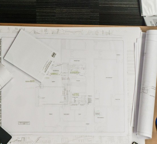desk blueprint